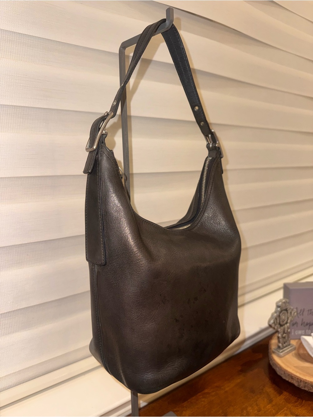 Coach Legacy Black Leather Shoulder Bag 9823 - Picture 3 of 12